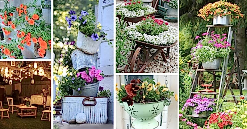 Bahçe Süsleme Tasarım ve Gereçleri